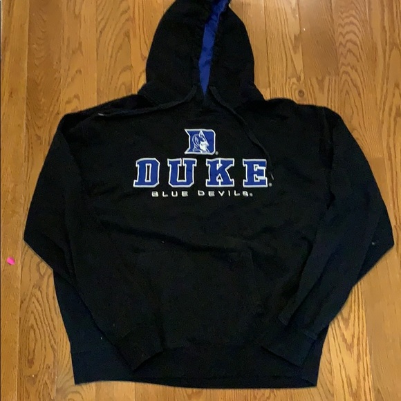 duke blue devils black hoodie